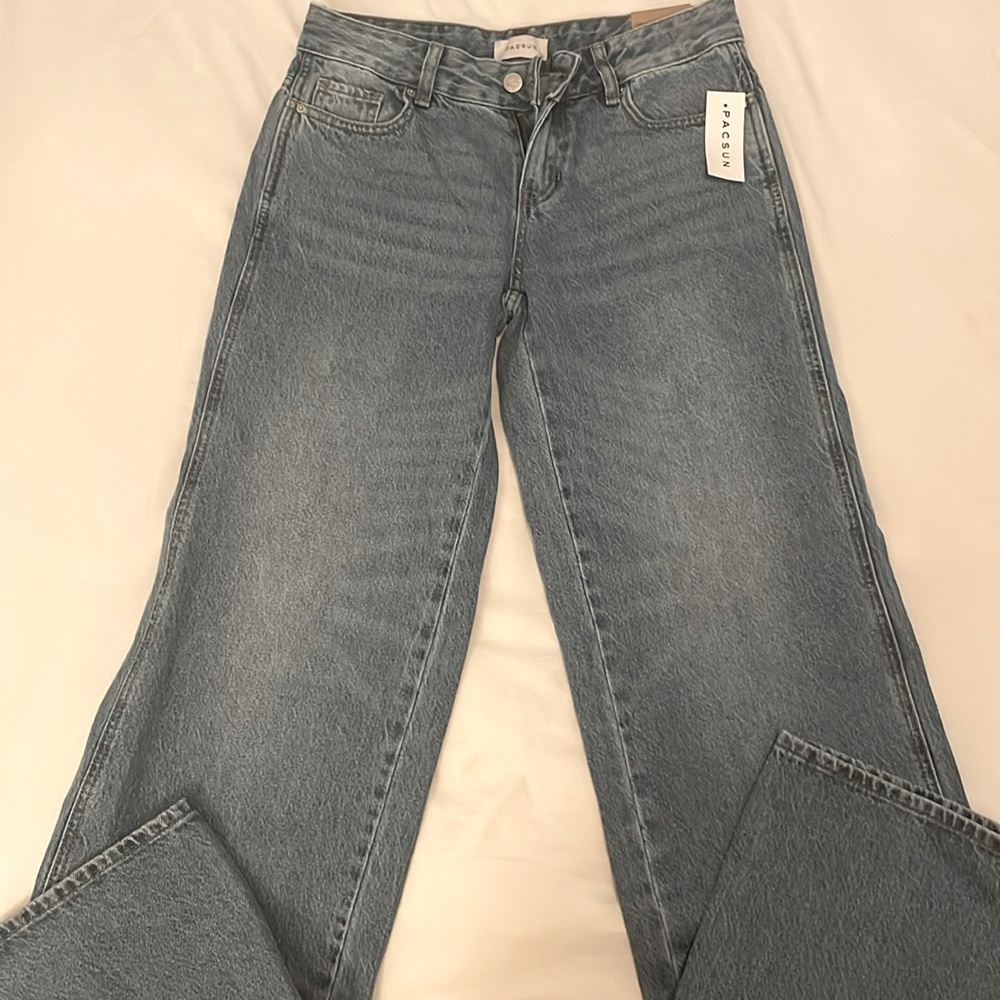 NWT Pacsun Jeans Low rise Wide leg size 24